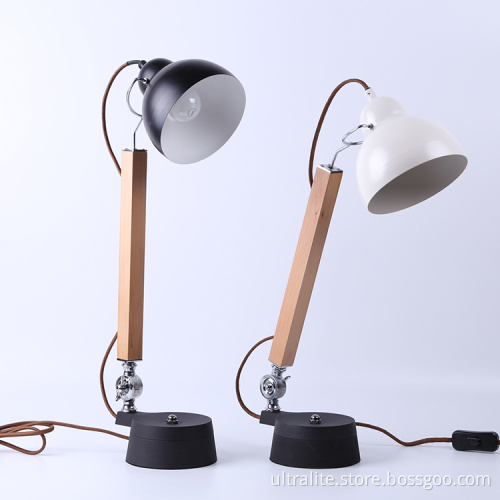 Foldable Reading Swing Arm Office Study Desk Lamp